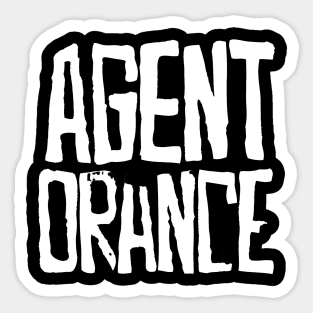 Agent Punk Orange Sticker